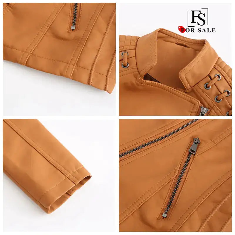 Mojo Biker Vegan Leather Jacket