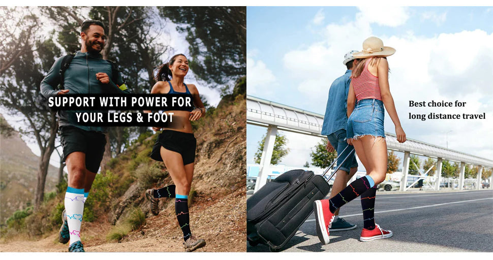 Cross-Border Double Compression Socks