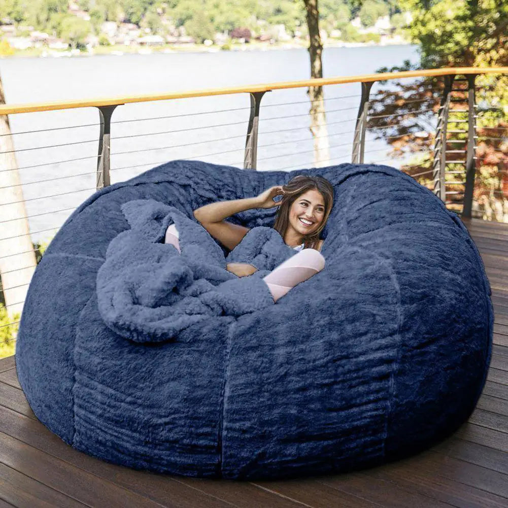Giant Fluffy Fur Bean Bag Covers