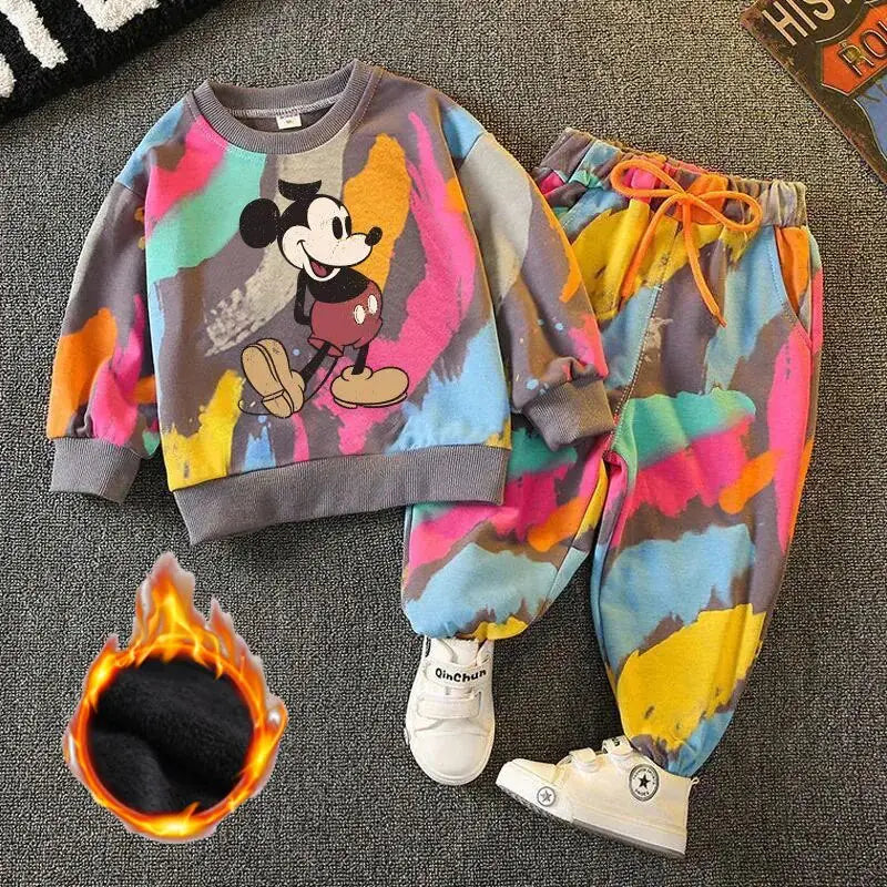 Mickey Mouse Colorful Outfit for Toddlers