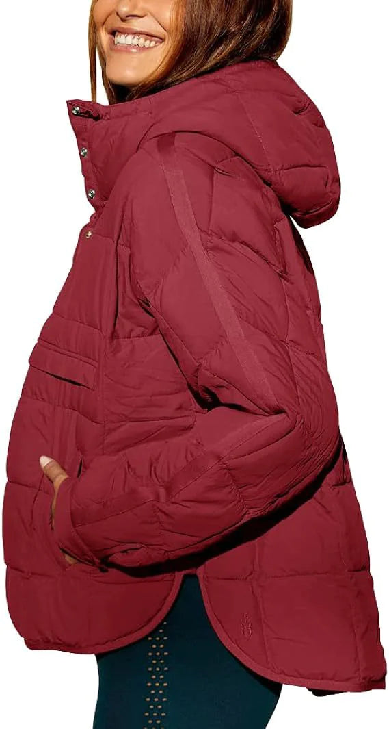 Dames Pure Comfort Quilted Pullover Puffer