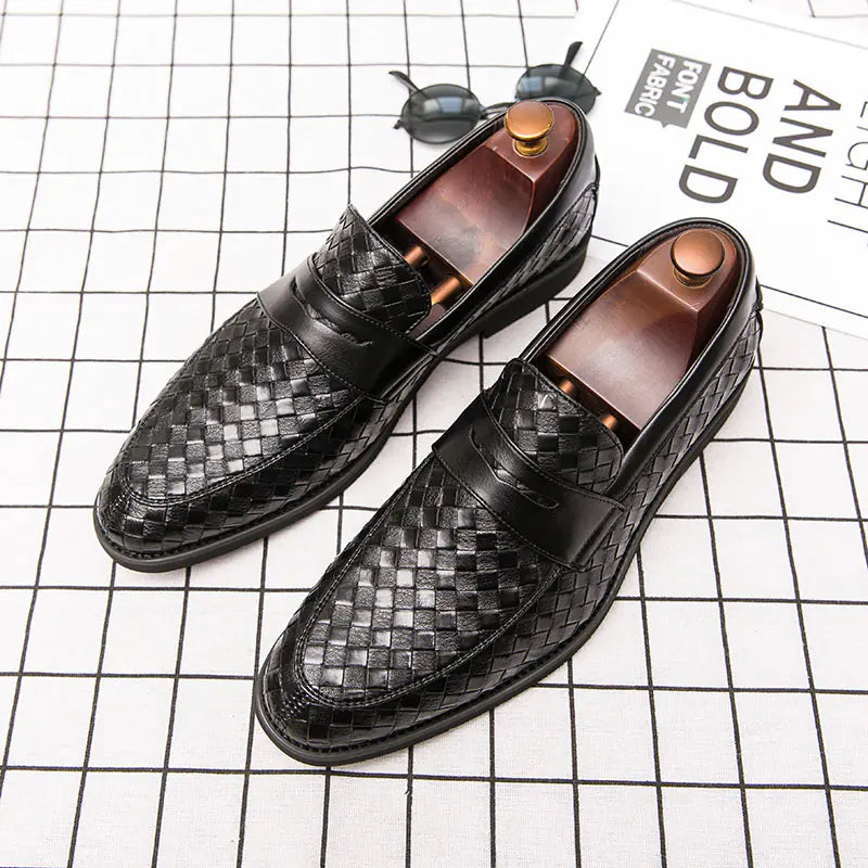Machista Woven Leather Shoes
