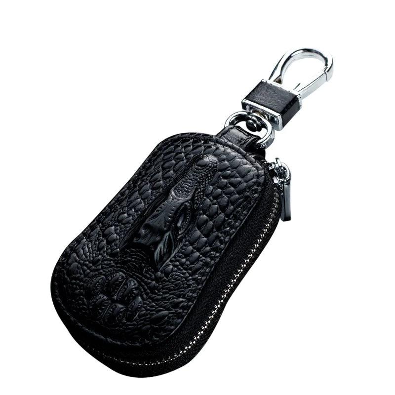 Vinci Genuine Cowhide Leather Car Key Case