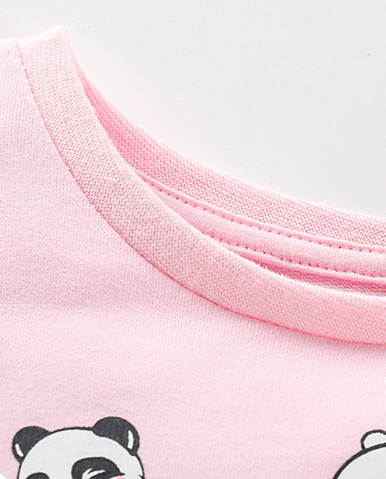 Panda Rainbow Fleece Dress