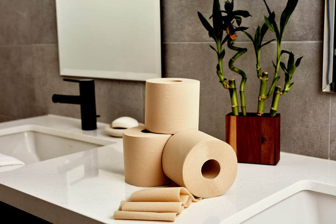 ECO Bamboo Thick 4 Ply Unbleached Toilet Paper