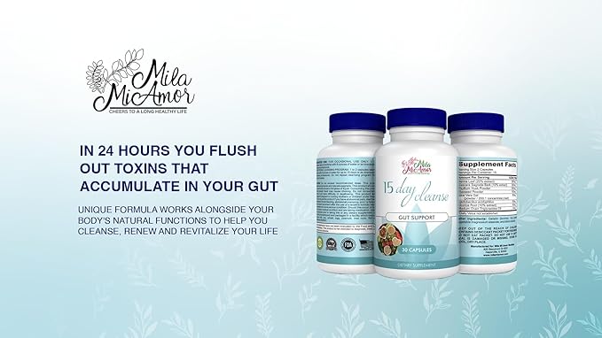 15 Day Gut Cleanse Capsules