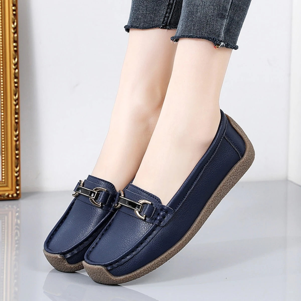 Damascus Leather Loafers