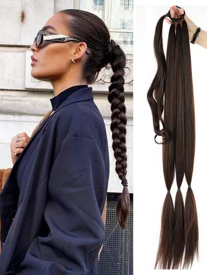 European Long Hair Ponytail Extensions