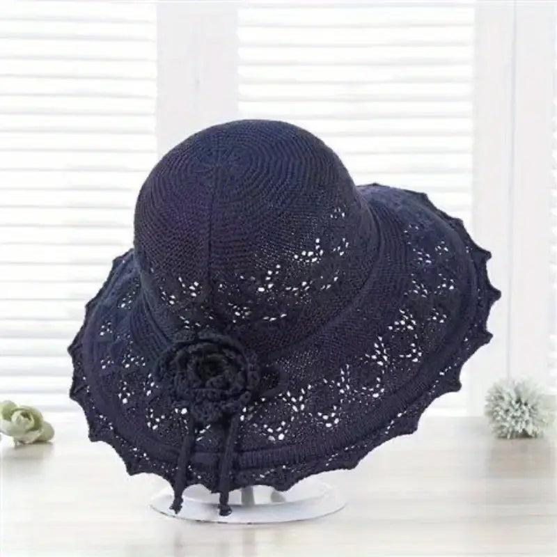 Lacy Breathable Wide Brim Sun Hats
