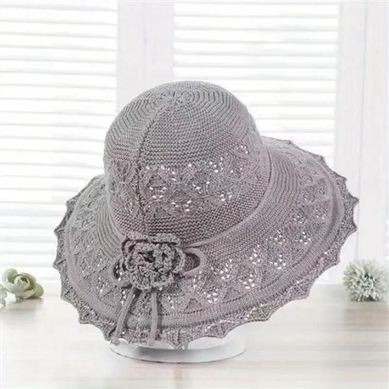 Lacy Breathable Wide Brim Sun Hats