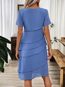 Chiffon Sheath Midi Dresses