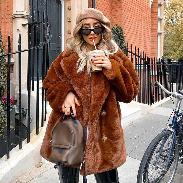 Mayfair Luxurious Plush Faux Fur Teddy Jackets