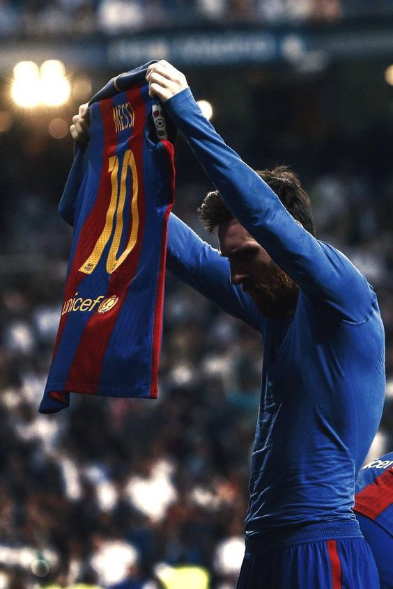 Football Star Messi Retro Poster
