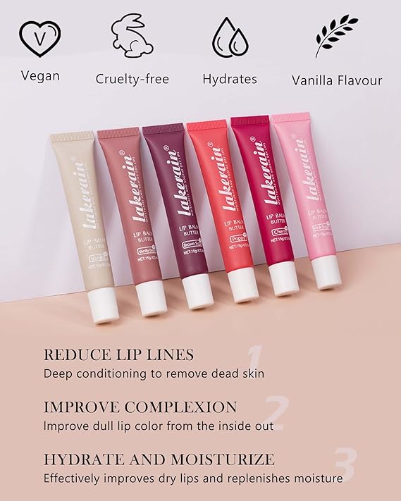 Lakerain Hydrating Vegan Lip Balm Butter