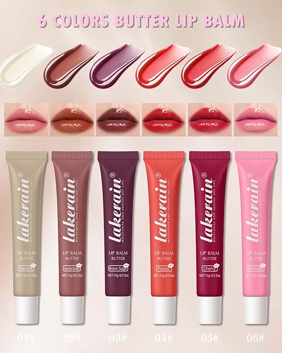 Lakerain Hydrating Vegan Lip Balm Butter