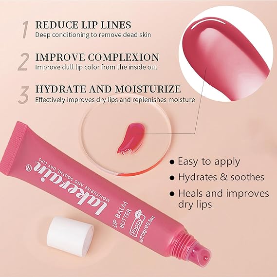 Lakerain Hydrating Vegan Lip Balm Butter