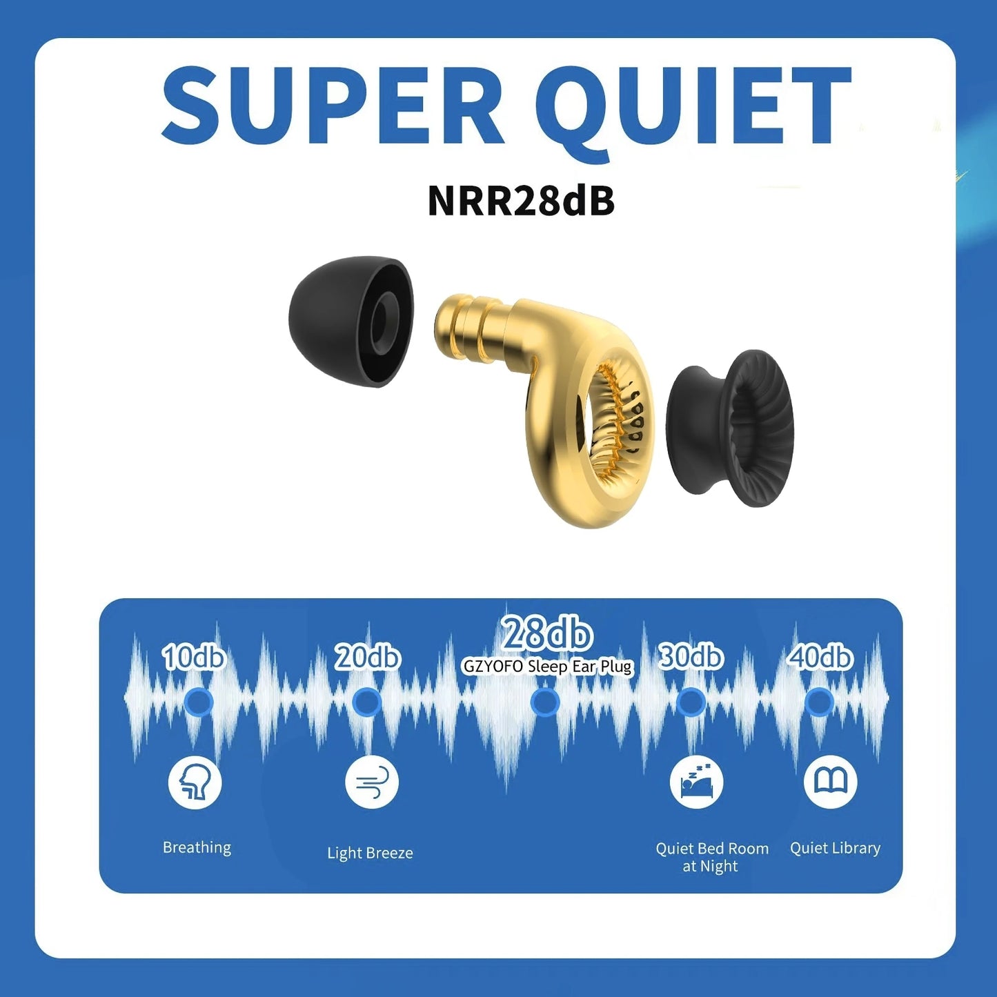 Gzyofo Crystal Earplugs