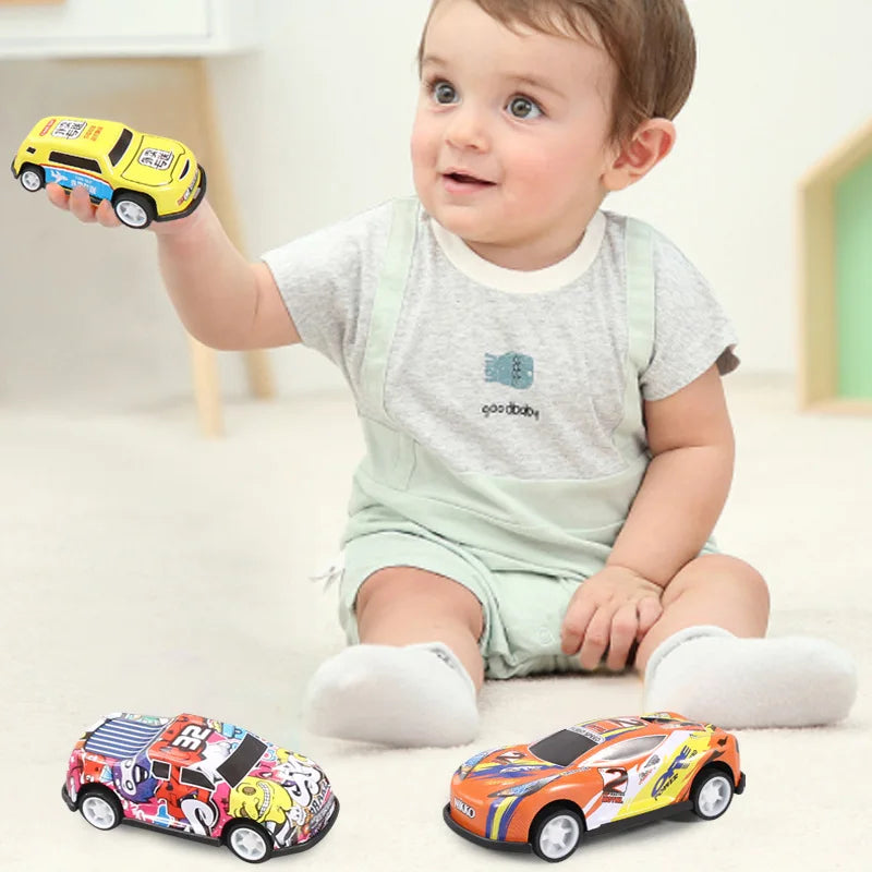 Mini Alloy Pull Back Car Sets