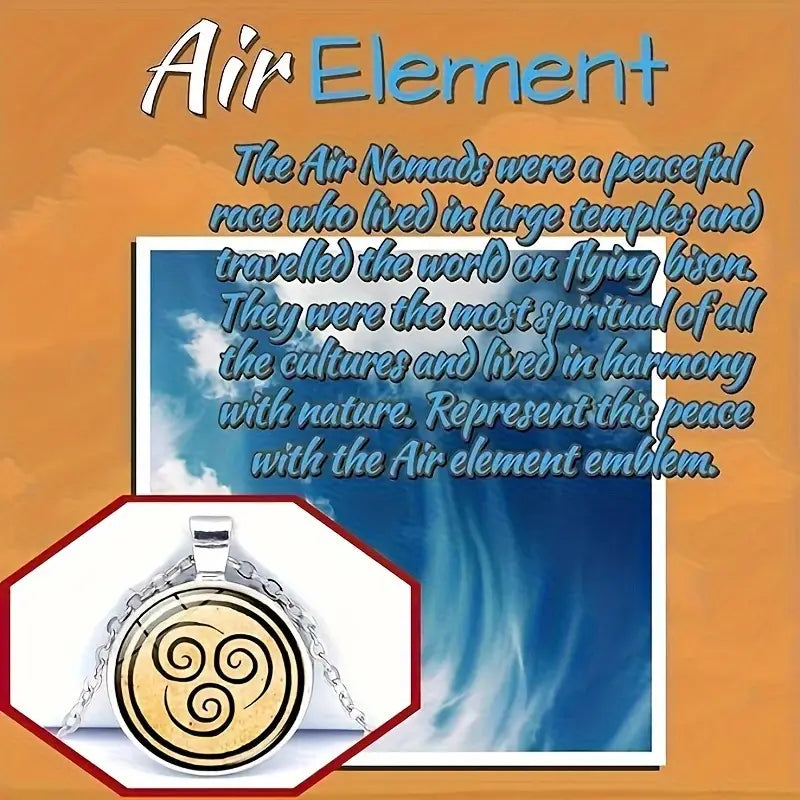 Zodiac Elements Glass Radiant Pendants