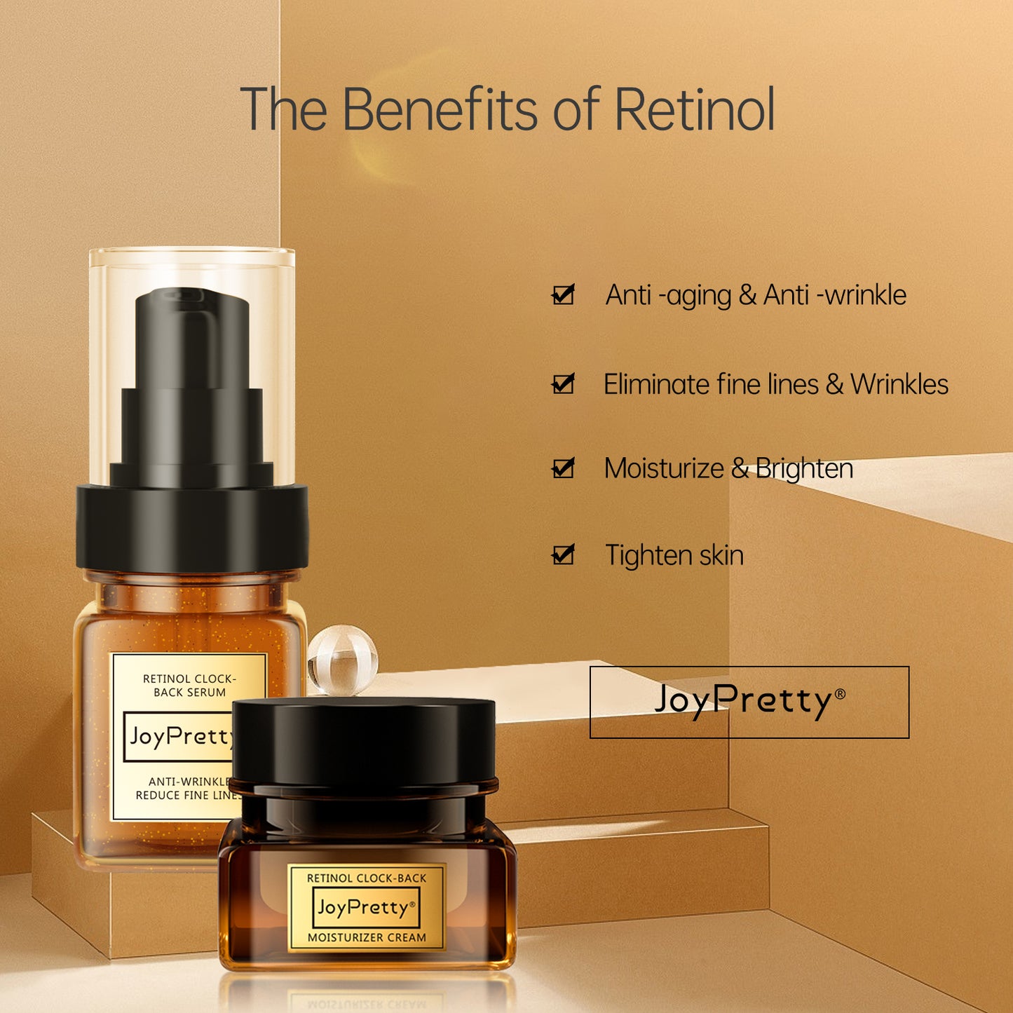 JoyPretty Retinol Anti-Aging Cream with Hyaluronic Acid