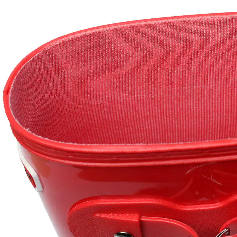 Cherry Red Gumboots