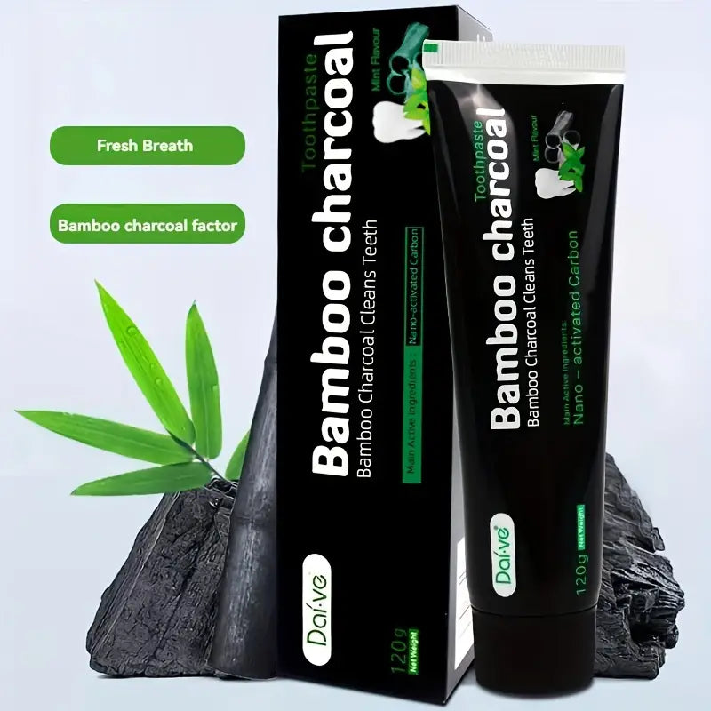 Natural Black Bamboo Charcoal Toothpaste