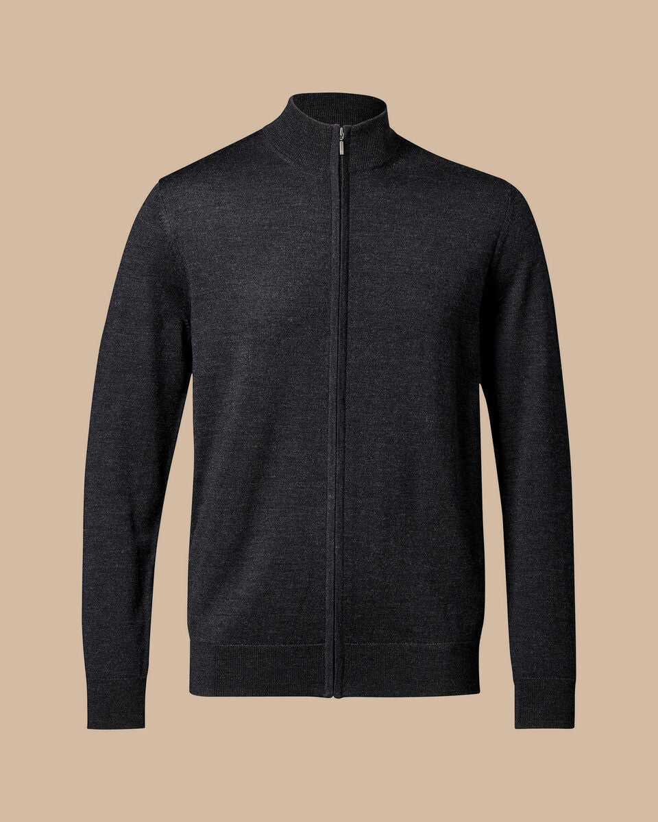 Brunello Cashmere Turtleneck Zip Cardigans