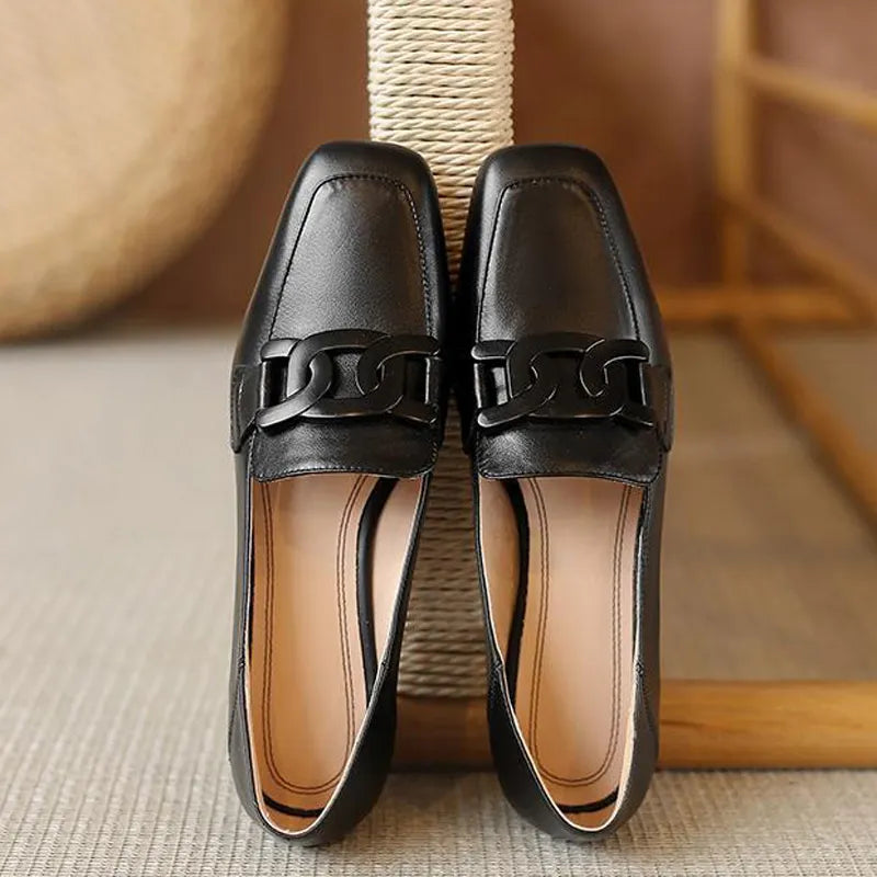 Melluso Orthopedic Leather Loafers