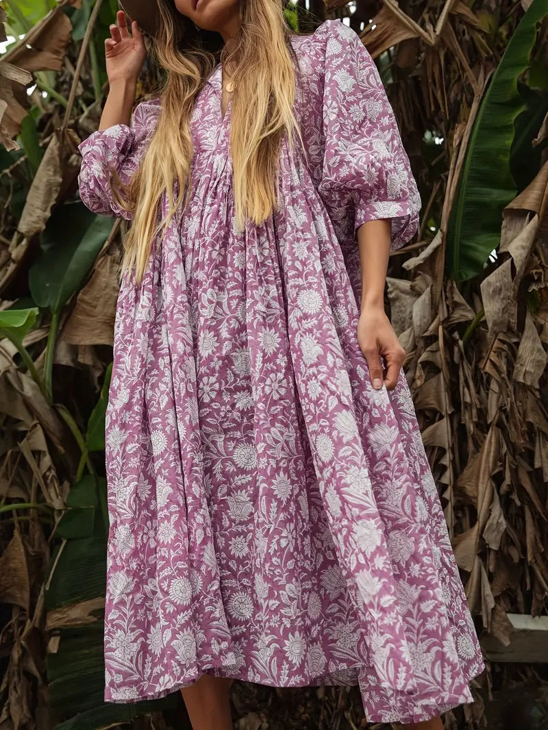 Eilly Bazar Viscose Printed Dress