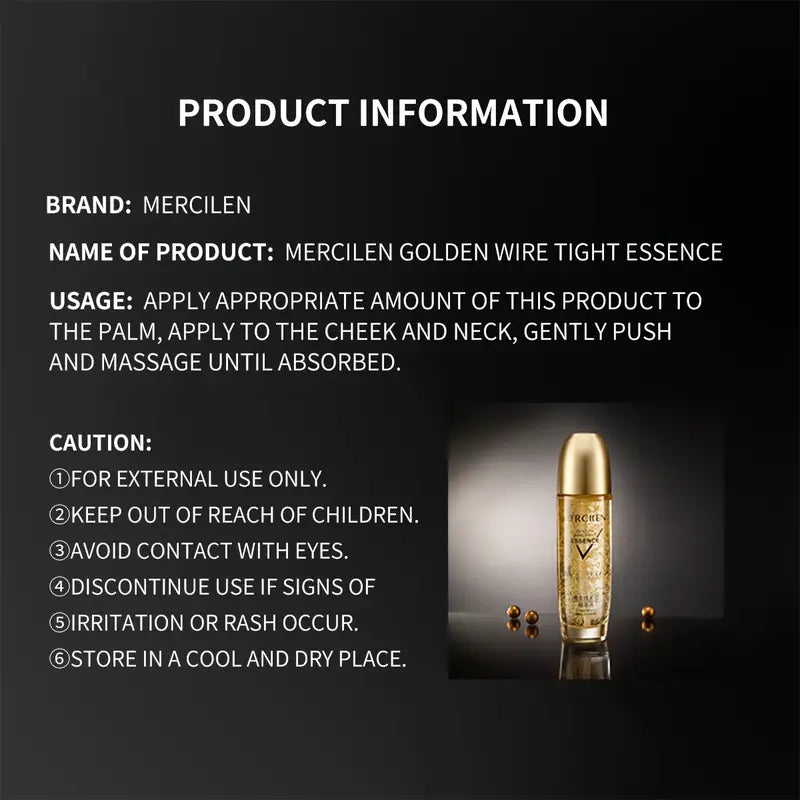 MERCILEN Golden Thread Firming Essence Serum