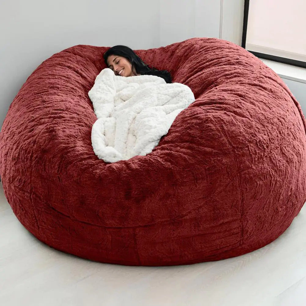 Giant Fluffy Fur Bean Bag Covers