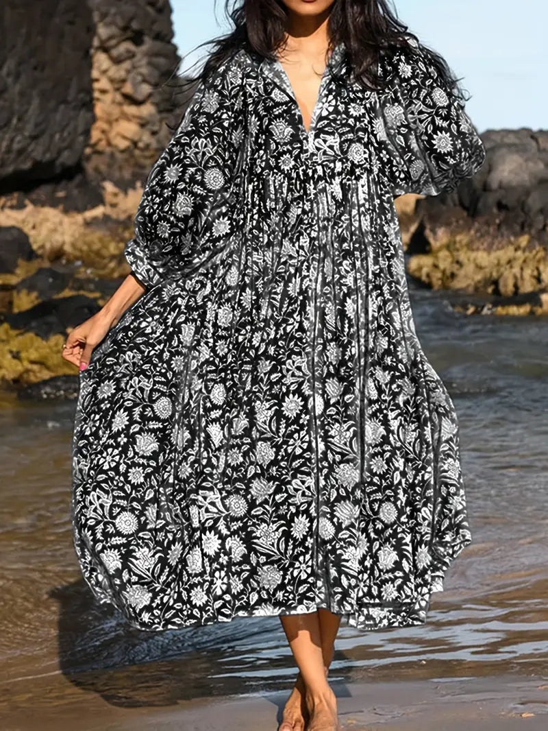 Eilly Bazar Viscose Printed Dress