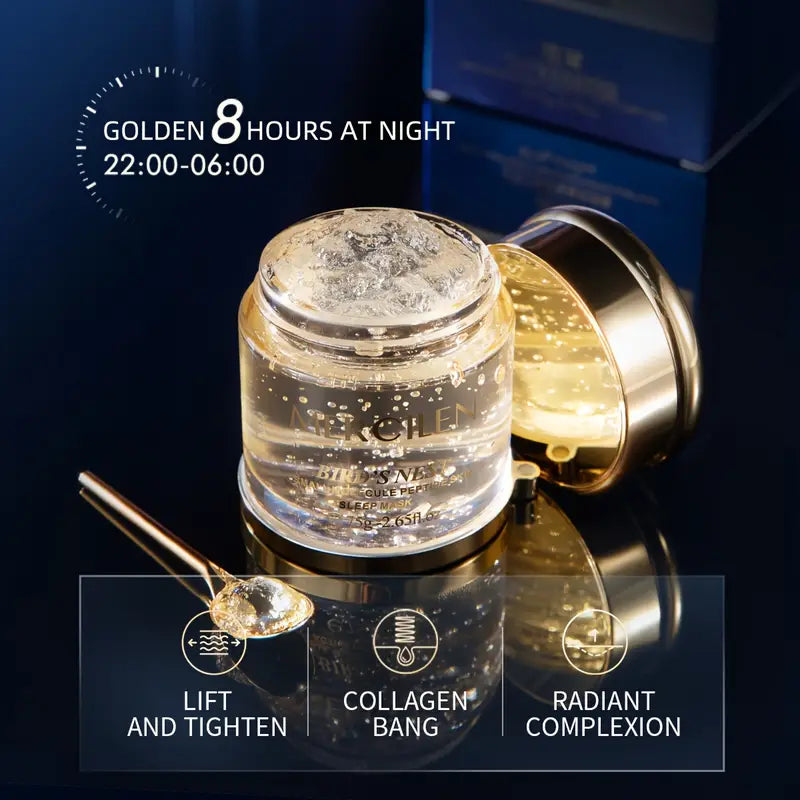 MERCILEN Small Molecule Peptide Sleep Mask Collagen Cream