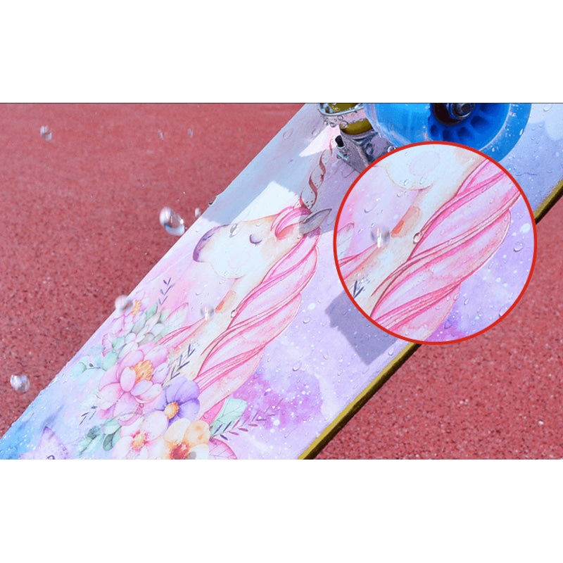 Kingbox Colorful Flash Wheel Skateboards