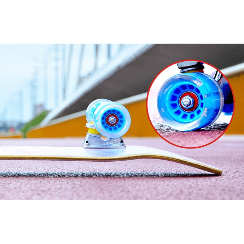 Kingbox Colorful Flash Wheel Skateboards