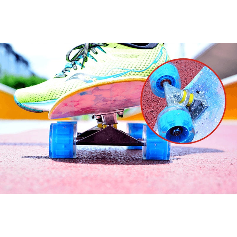 Kingbox Colorful Flash Wheel Skateboards