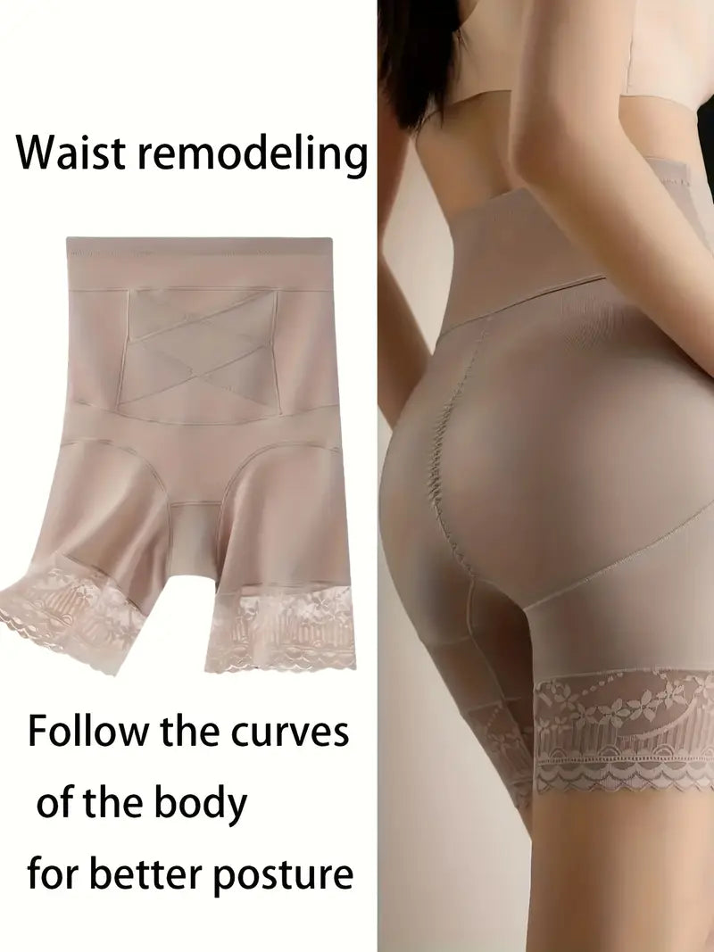 High-Waisted Tummy Control Shapewear Shorts