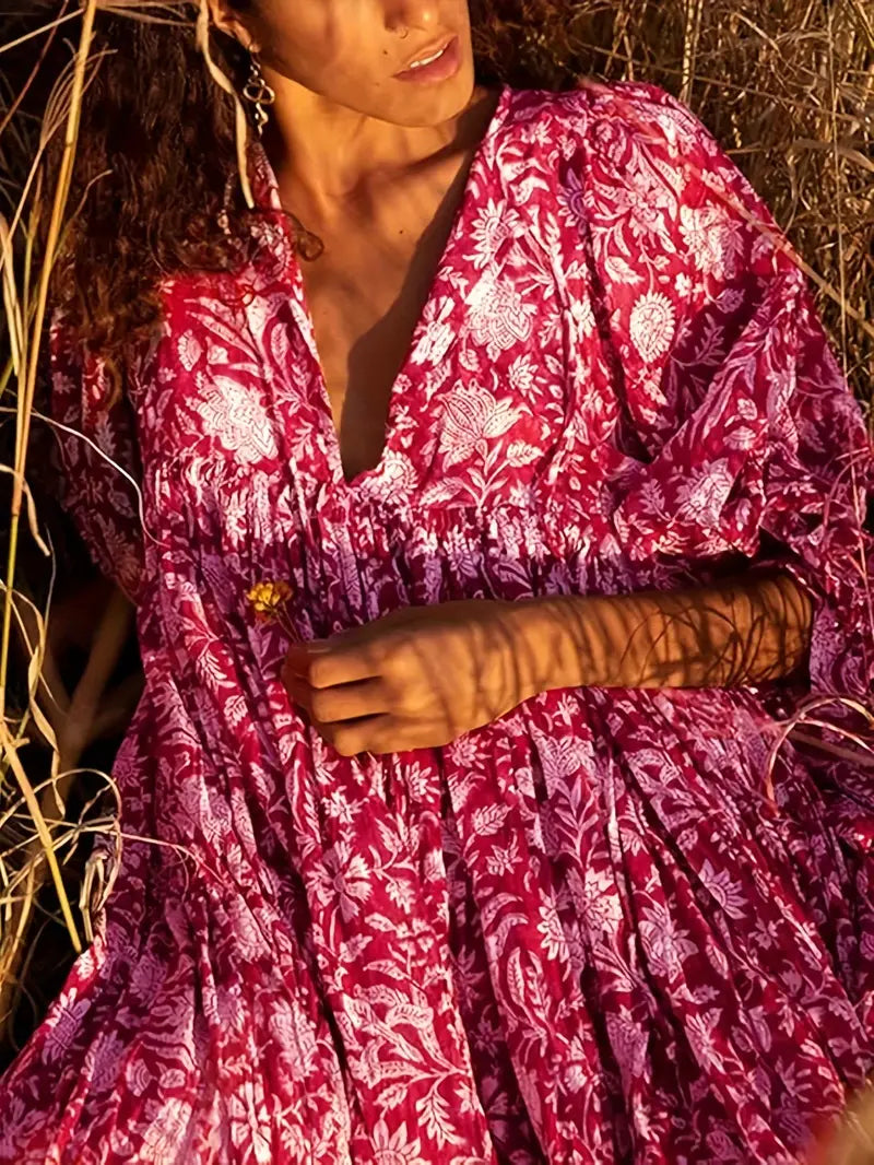 Eilly Bazar Viscose Printed Dress