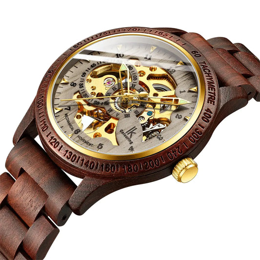 Mechanical Wooden Classic Men's Watch