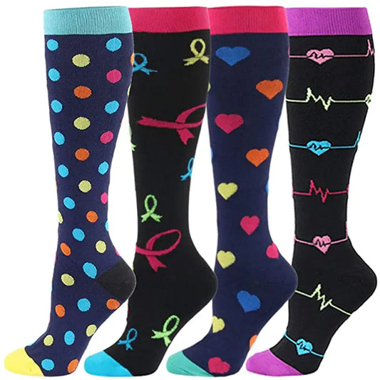 Cross-Border Double Compression Socks