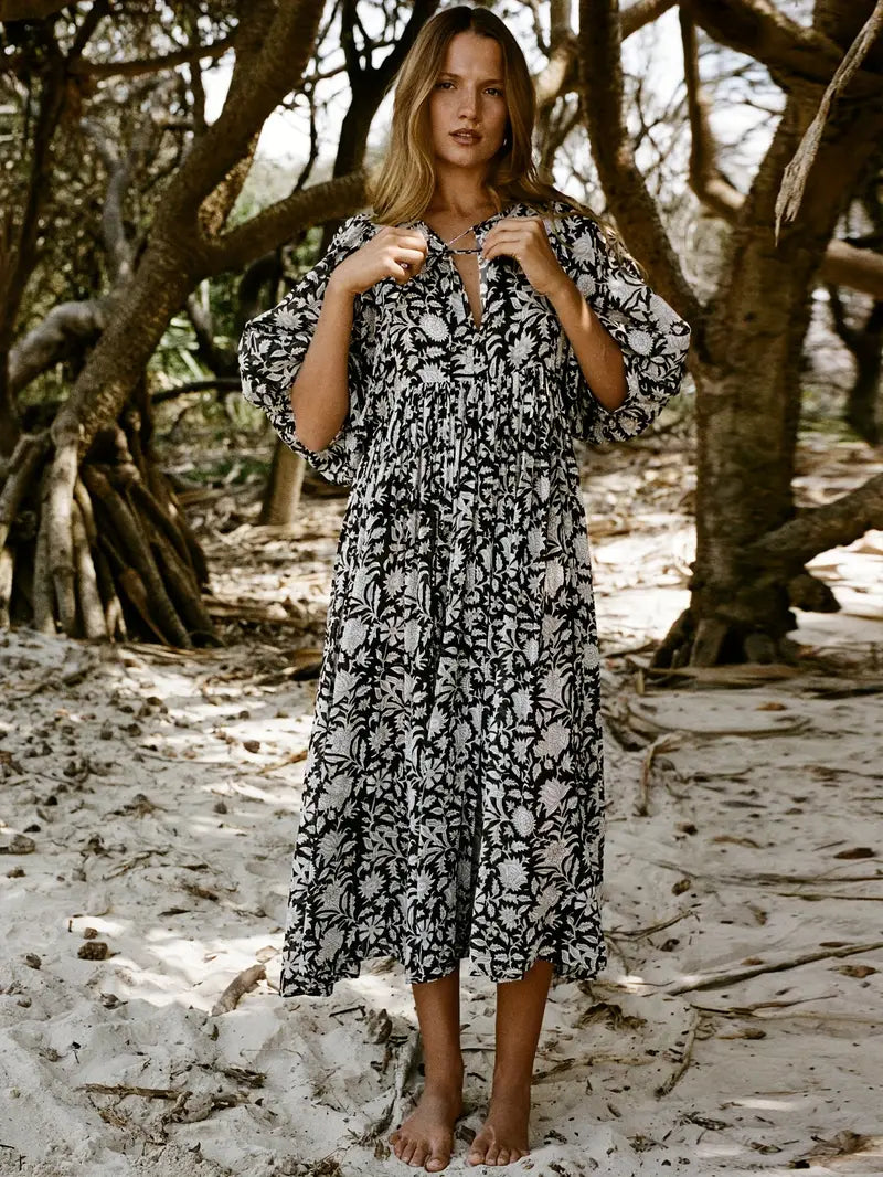 Eilly Bazar Viscose Printed Dress