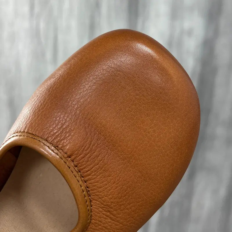 Mary Jane Classic Leather Flats