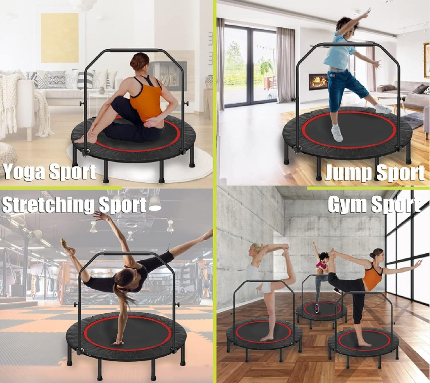 Merax 40 Inch Mini Exercise Trampoline for Adults or Kids