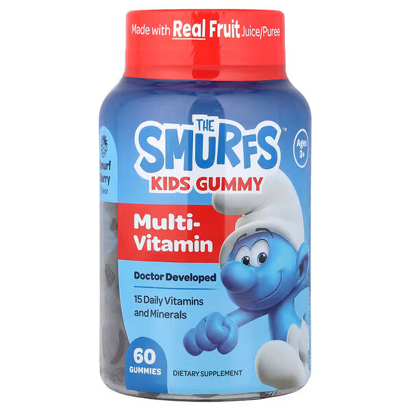 The Smurfs, Kids Berry Gummy Supplements
