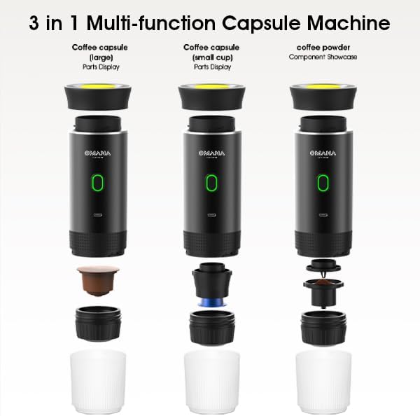 Multifunctional Portable Capsule Coffee Machine