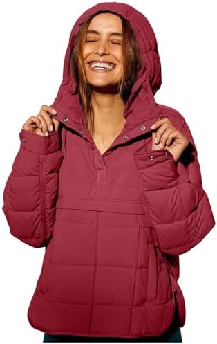 Dames Pure Comfort Quilted Pullover Puffer