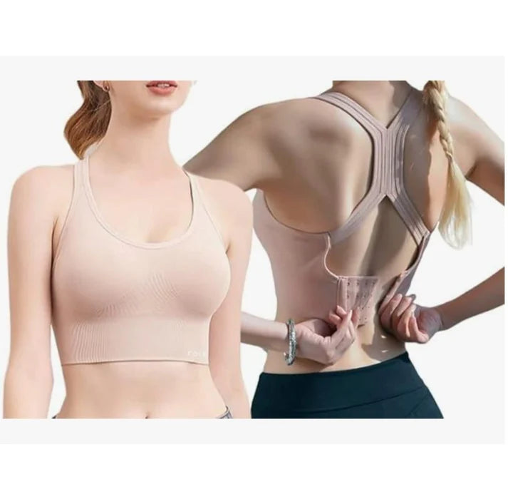 CELILIN Racerback Plus Size Sports Bras