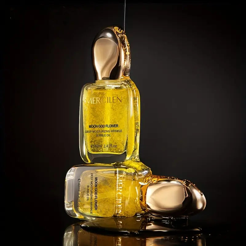 MERCILEN Moon God Flower Deep Moisturizing Bubble Oil