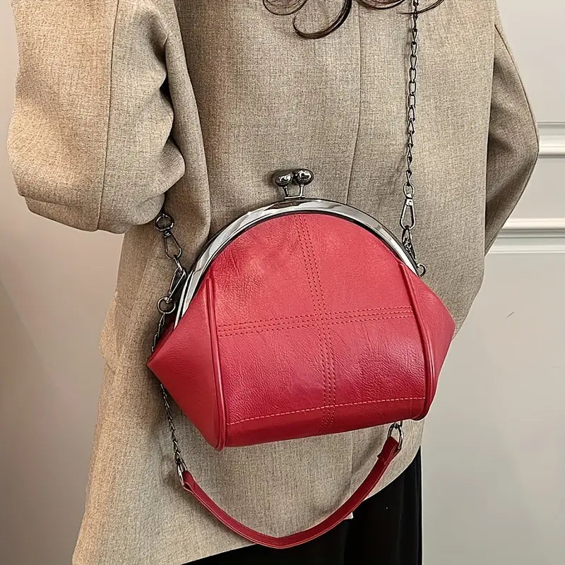 Vintage Kiss Lock Clutch Handbags