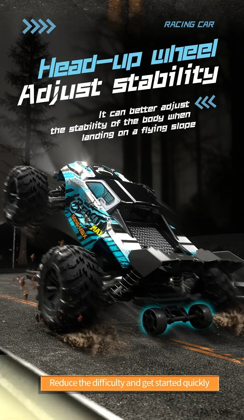 BEAST MAX and PRO High-Power Four-Wheel Drive RC Off-Road Racing Cars